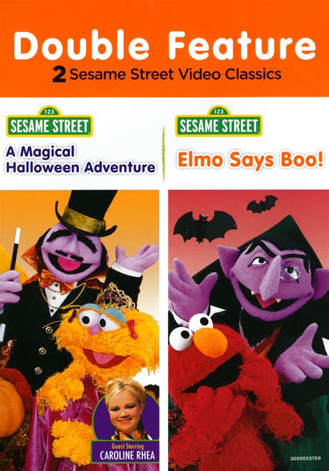 Sesame street a magical halloween adventure dvd menu